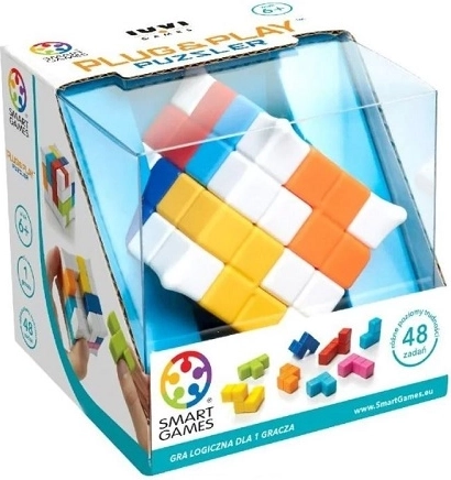 SmartGames plug & play puzzler – kompaktna logična kocka