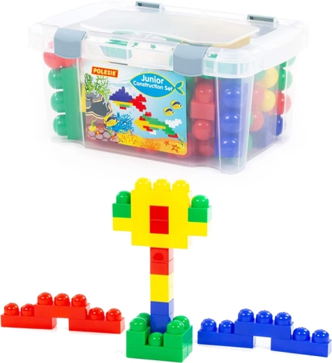 Konstrukcijski set v kovčku – 54 kosov