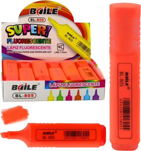Flomaster neon oranžen intenziven