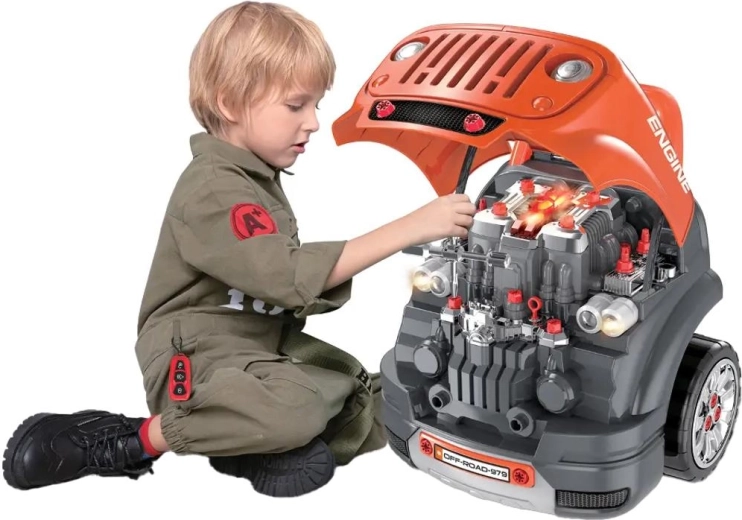 Otroška avtomehanična delavnica Buddy Toys