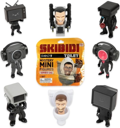 Skrivnostna minifigurica Skibidi Toilet