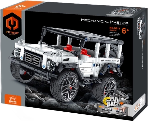 IM.MASTER off-road jeep building set with pull-back function (434 pieces)