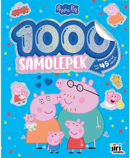 1000 nalepk z aktivnostmi Pujsa Pepa