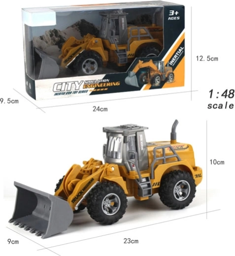 Tovornjak nakladač s vztrajnikom 1:48