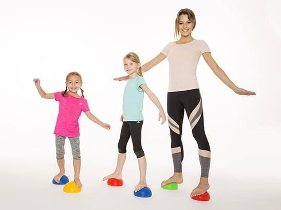 Balance and stability training for the whole family