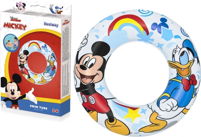 Otroški napihljiv obroč Mickey Mouse