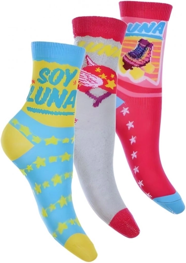 Komplet nogavic Soy Luna – 3 pari