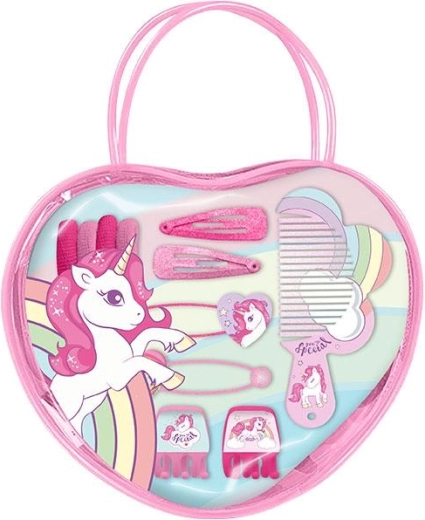 Torbica z dodatki za lase Unicorn