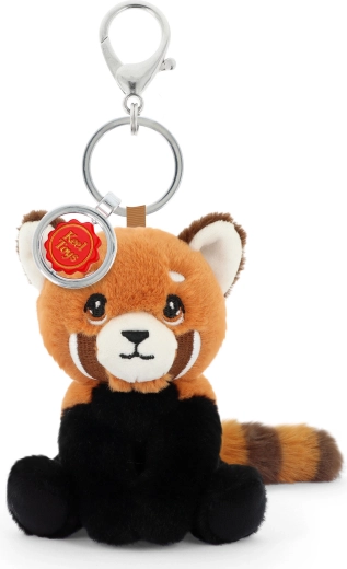 Keeleco obesek za torbo rdeča panda 12 cm