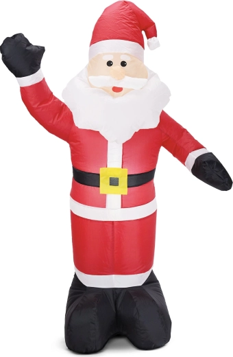 Napihljiv Miklavž z LED-osvetlitvijo, 150 cm