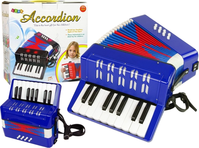 Harmonika Glasbilo za otroke Music Blue