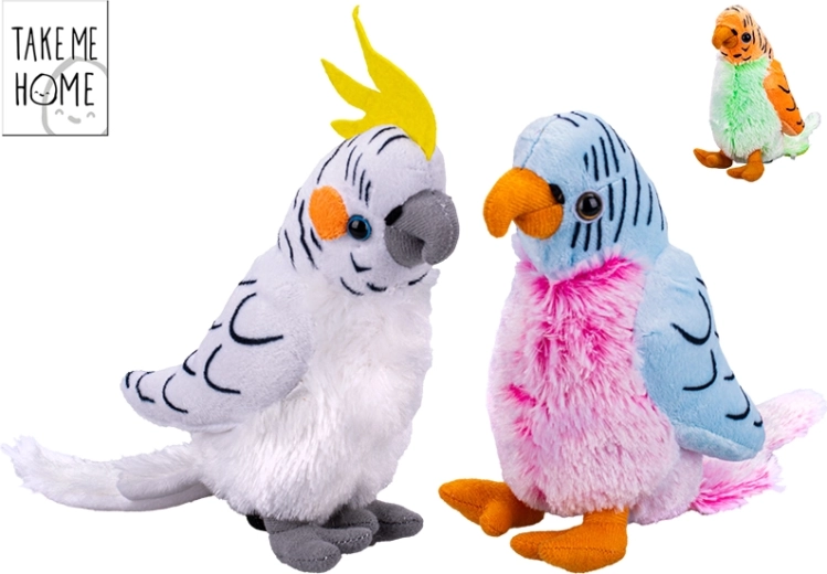 Plišasti papagaj Take Me Home 20 cm