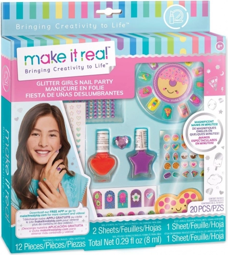 Make It Real set lakov za nohte z okraski