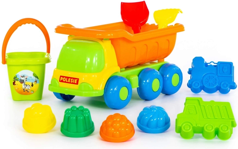 Velik tovornjak z nagibno keso