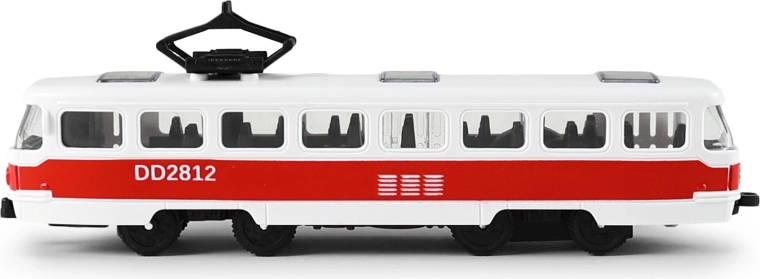 Realistične podrobnosti kot pri pravi tramvaji