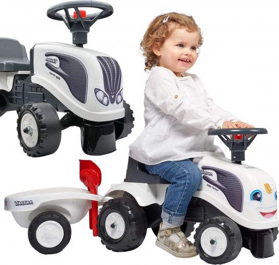 Otroški traktor Valtra s prikolico Falk
