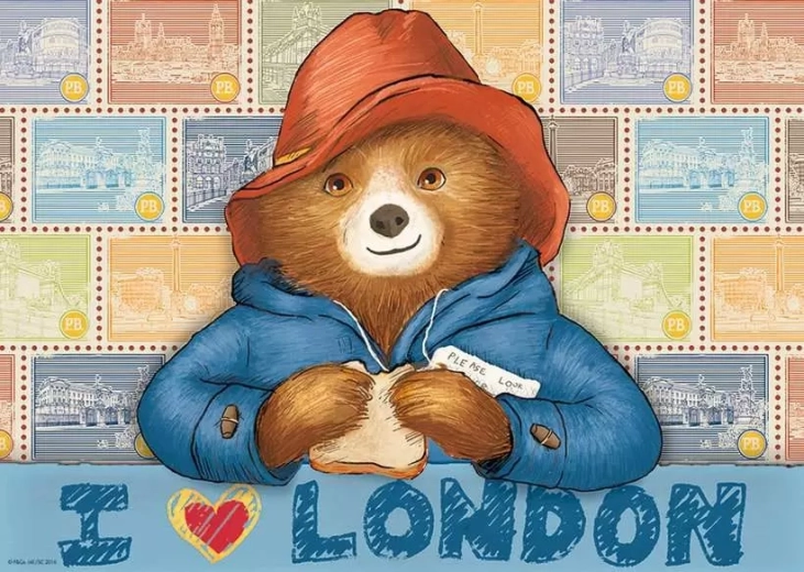 Ravensburger sestavljanka Medvedek Paddington 1000 kosov