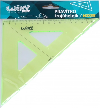 pravokotni trikotnik neon 16 cm