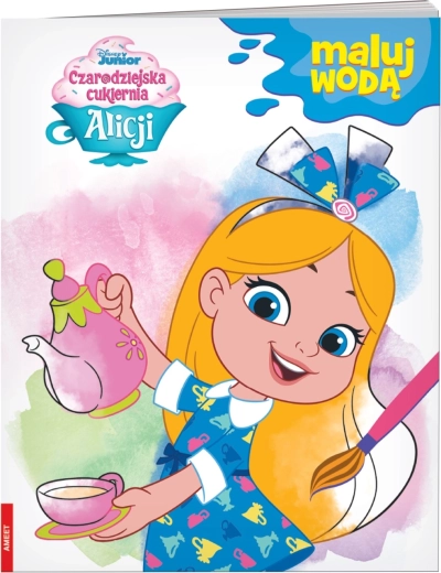Disney Alicina čarobna slaščičarna – barvaj z vodo