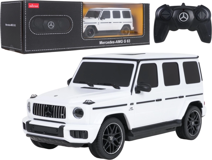 Avto na daljinsko upravljanje Mercedes-AMG G63 RASTAR – Bela