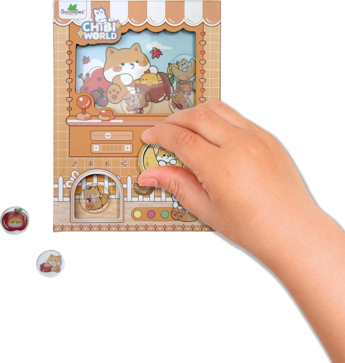Chibi svet gashapon zvezek – pes – 1 kos