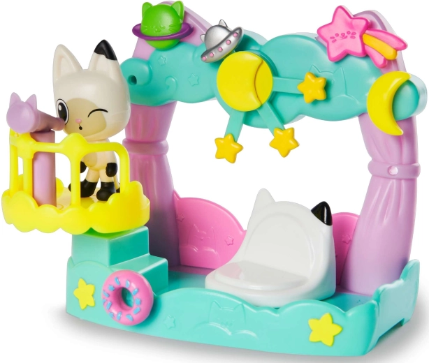 Čarobna balkonska scena z zvezdami