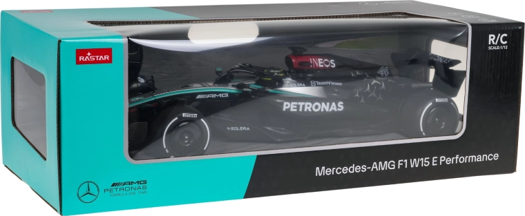 Rastar RC-model Mercedes-AMG F1 W15 E v merilu 1:12