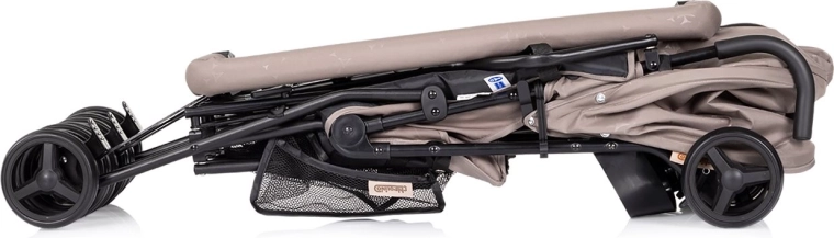 Lahek okvir in kompaktno zlaganje tipa dežnik