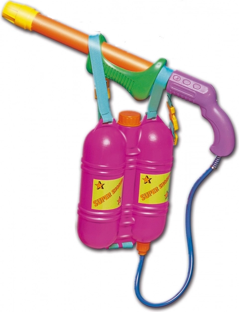 Vodna pištola z rezervoarjem za hrbet DOHÁNY