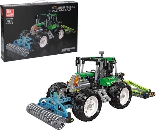JIE STAR Tractor Building Set, 565 Pieces