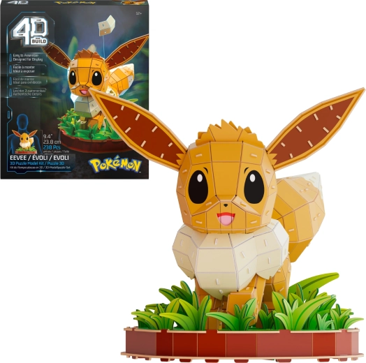 Spin Master 4D Build Pokémon Eevee 3D sestavljiva sestavljanka (model)