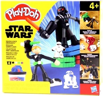 Play-Doh Star Wars svetlobne sablje – ustvarjalni komplet za otroke