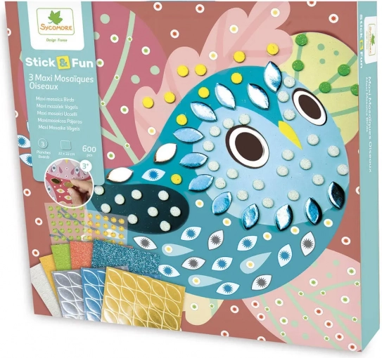 Stick & Fun mozaika Ptice