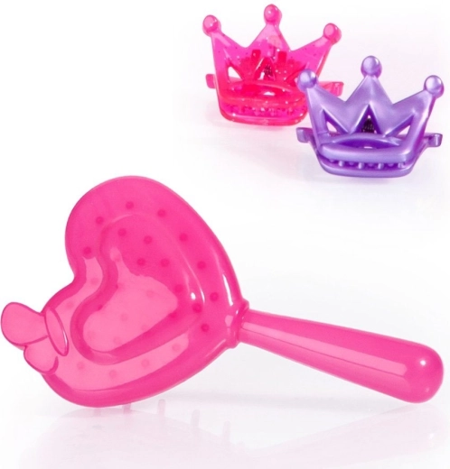 Pričeske z glavnikom in sponkami