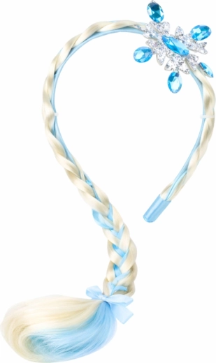 Bleščeča snežinka in modri kamenčki