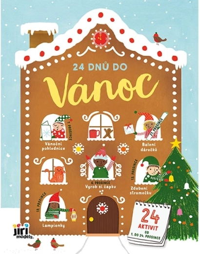 Adventni zvezek z božičnimi aktivnostmi za 24 dni