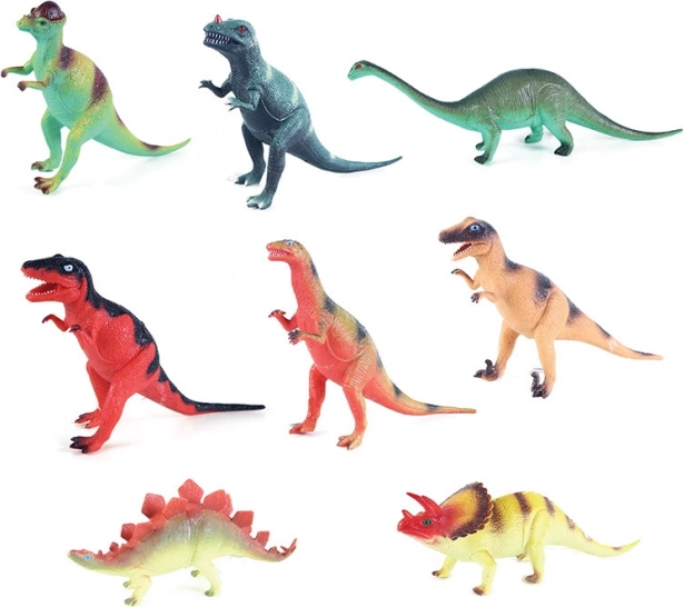 Set dinozavrov 21 - 29 cm