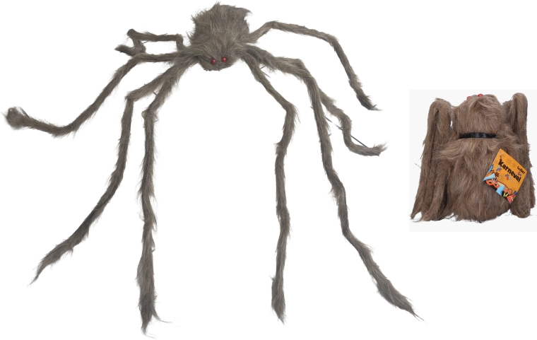 Halloween spider decoration 150 cm