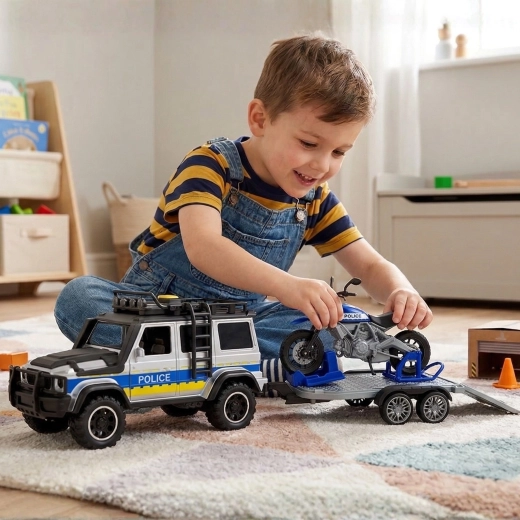 Prikolica za policijski motor
