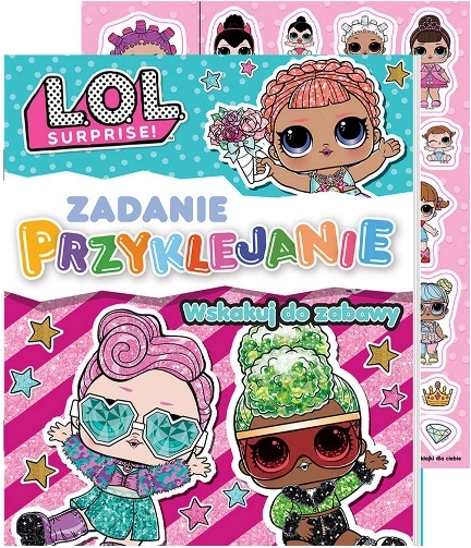LOL Surprise! naloge z nalepkami – 1. del: Skoči v zabavo