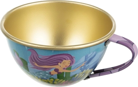 Metal cups for five o’clock tea play