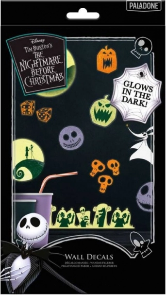 Božična svetila z nalepkami Nightmare Before Christmas