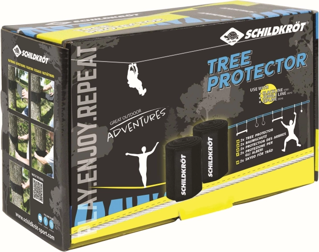 Schildkröt zaščita lubja dreves za slackline