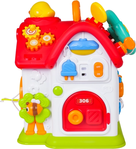 Steering wheel, key and sounds like in a car