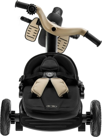 360° vrtljiv sedež in udobje v polležečem položaju