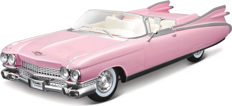 Maisto Cadillac Eldorado Biarritz 1959 rožnat model avtomobila 1:18
