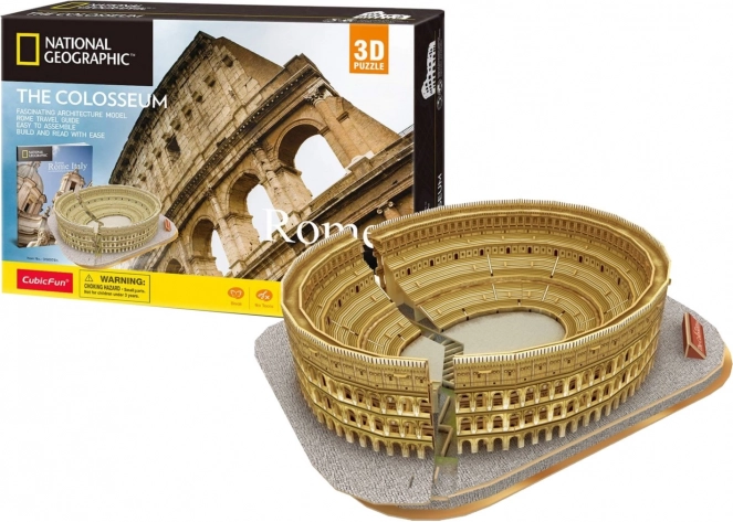 3D sestavljanka CubicFun Narodna Geografska Kolosej 131 kosov