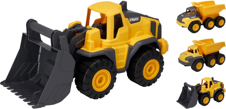 Gradbena tovorna vozila 26 cm – mešanica vrst
