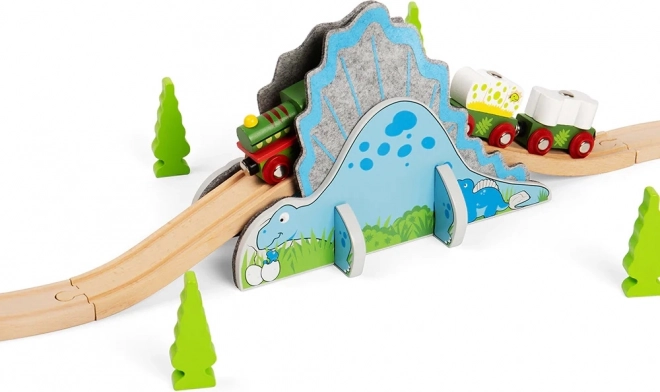 Dinozavrski tunel Bigjigs Rail
