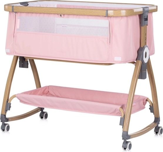 2-in-1: crib and bedside sleeper